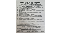 GUN BASH TICKETS ARE AVAILABLE TO PURCHASE